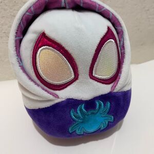 Squishmallow 5" Marvel Ghost-Spider (Spider-Man) Plush NWOT.